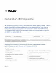 QNX OS for Medical compliance