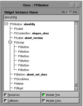 Module Tree mode