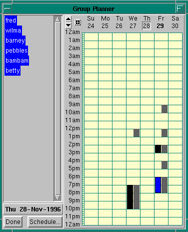 DayMinder at a Glance