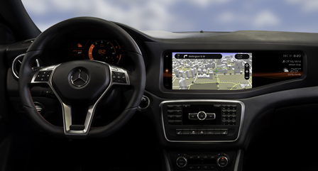 QNX CAR Platform for Infotainment 3D navigation